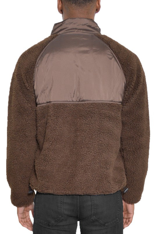 Full Sherpa Fleece Jacket