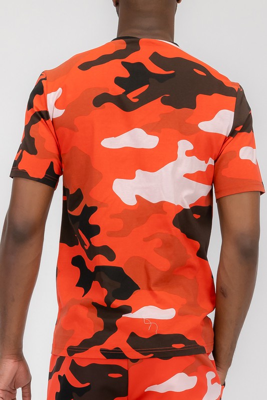 Full Camo Short Sleeve Shirt