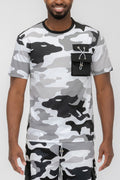Full Camo Short Sleeve T-Shirt