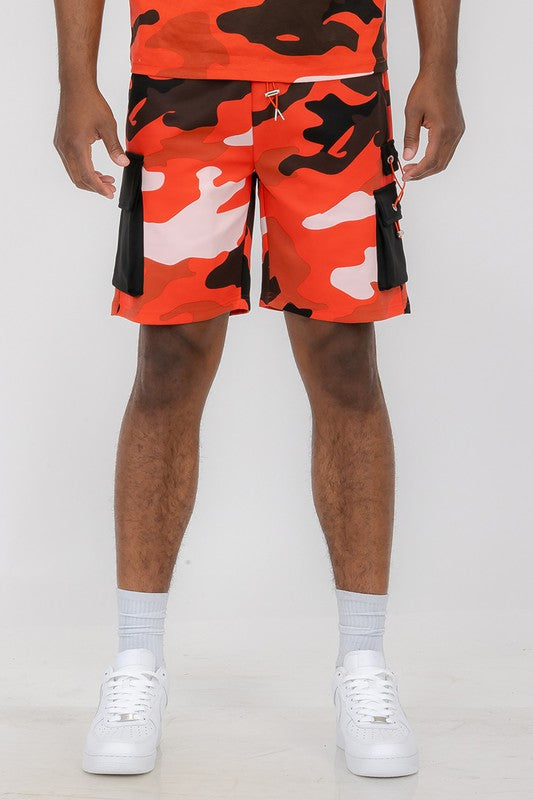 Camo Sweat Shorts