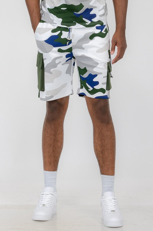 Camo Sweat Shorts