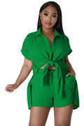 Wrap Me Up Shorts Set
