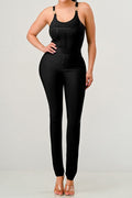 Bandage Bodycon Jumpsuit