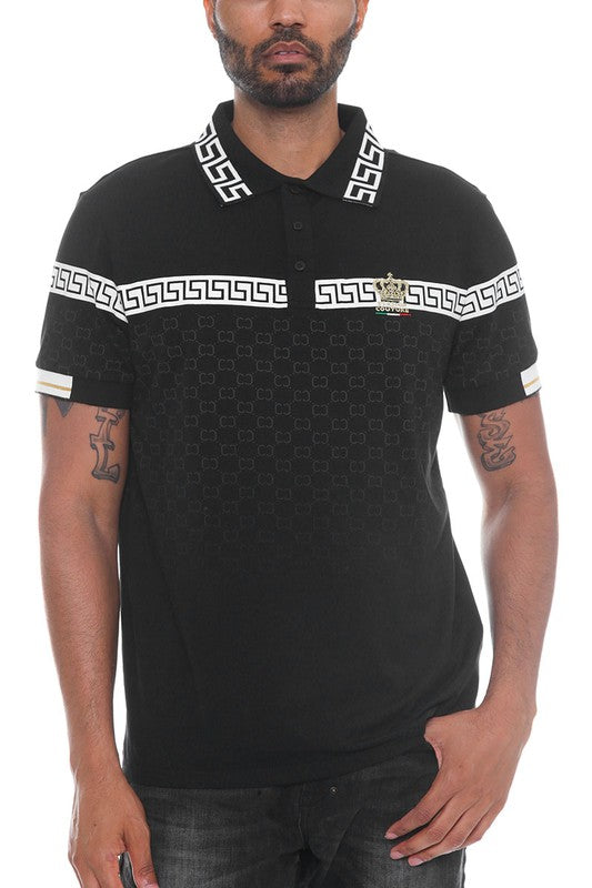 Geometric VC Polo Shirt