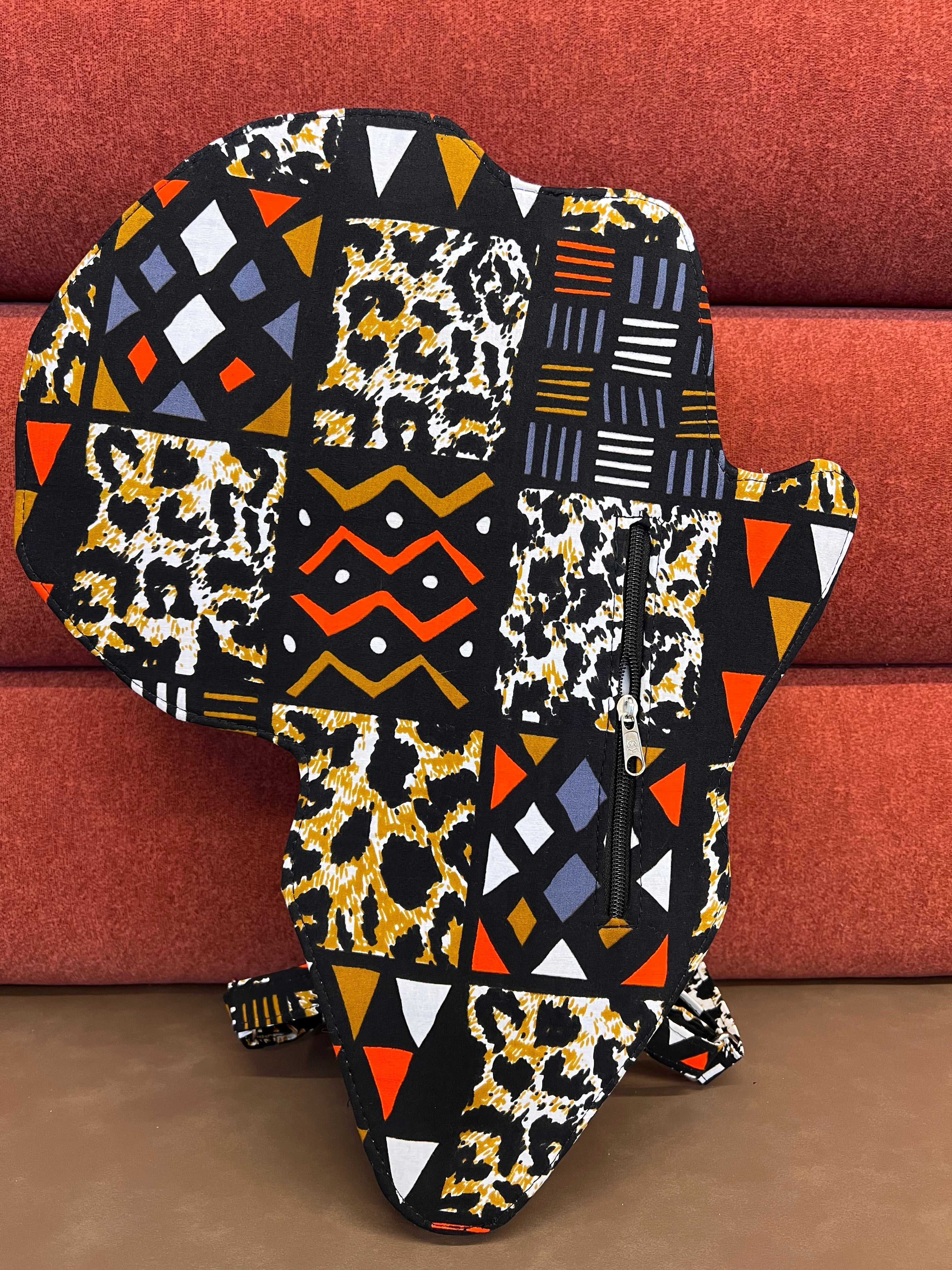 Ashiraf African Map BackPack(unisex)