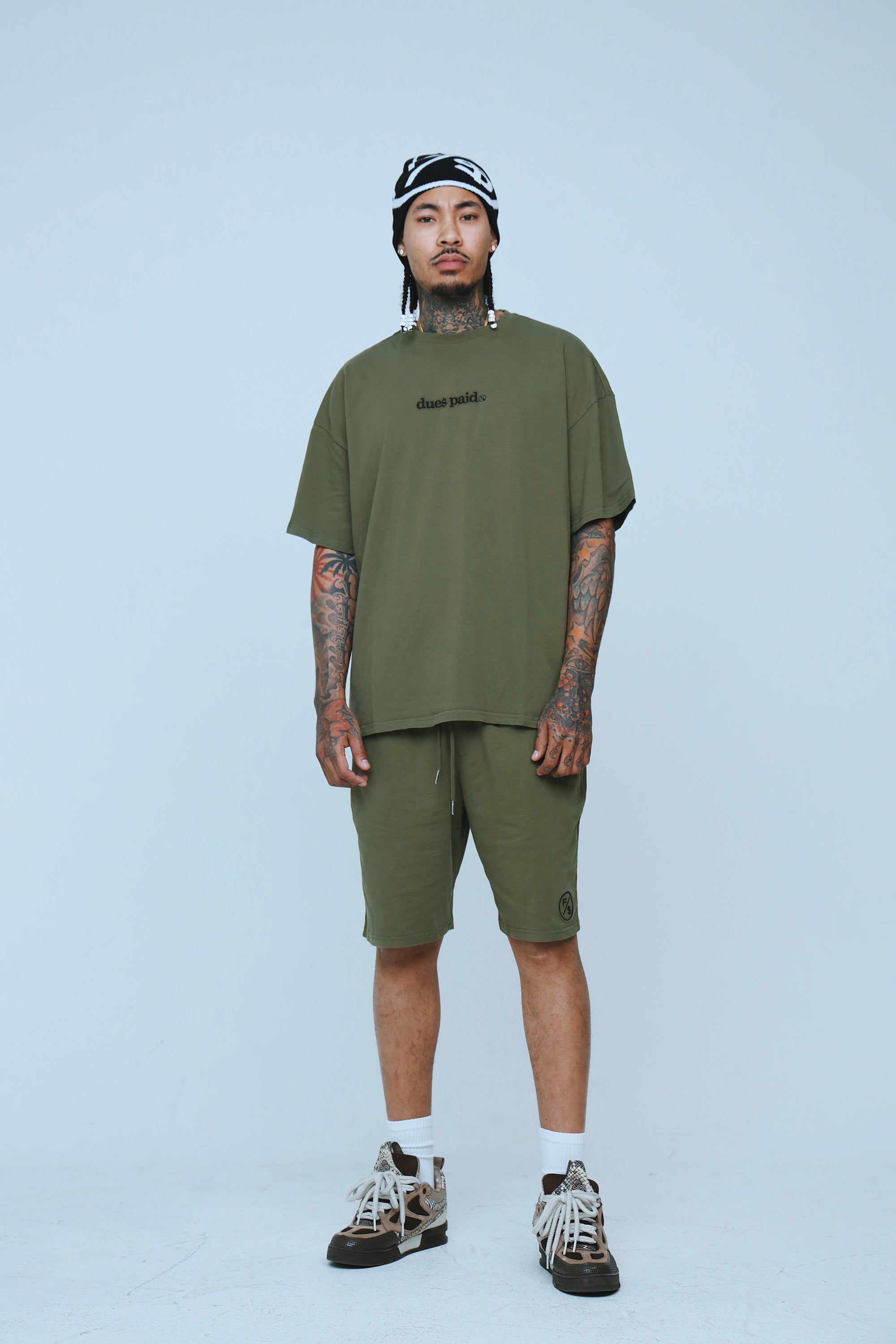 Oversized Graphic T-Shirt – “Dues Paid” Streetwear Tee – Relaxed Fit