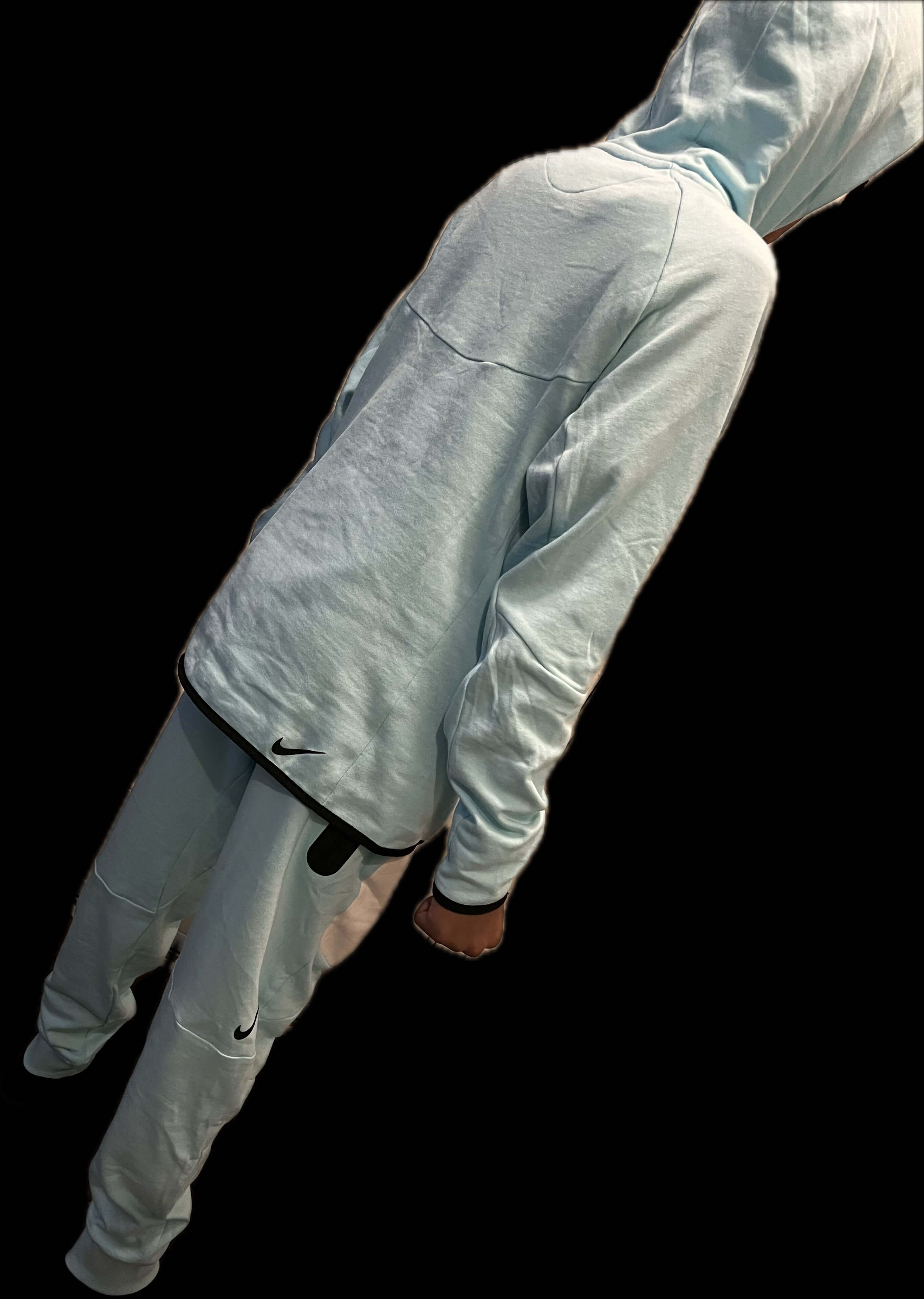 Men’s Tech Lightweight Fleece Sweatsuit, Hoodie Jogger Set, Street Luxe Tracksuit