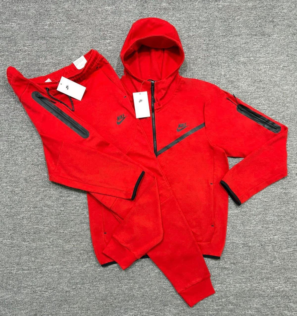 Kids Premium Tech Lightweight Tracksuit Set Zip Hoodie & Jogger Set Athletic Sweatsuit