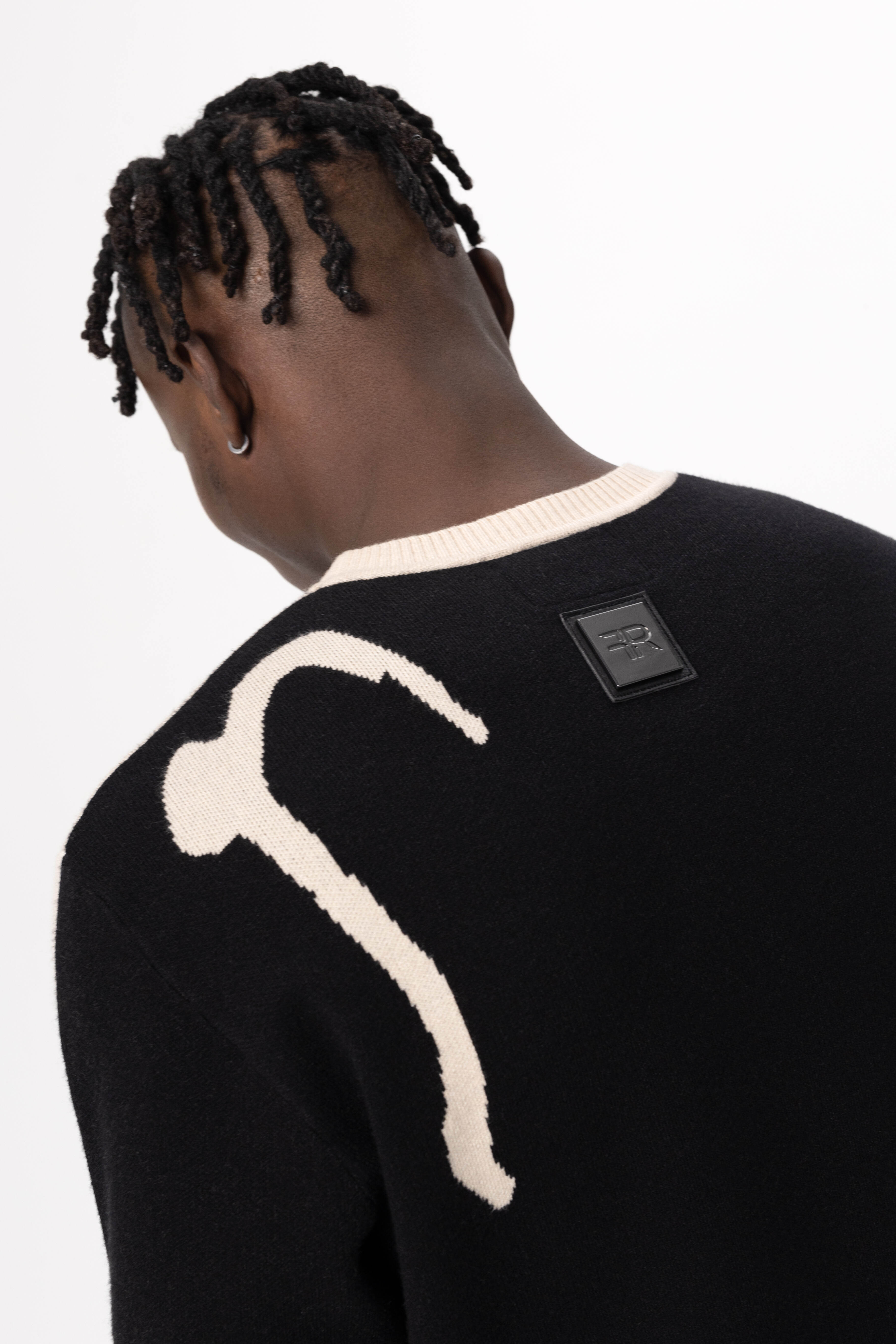 Jacquard Luxe Knit Sweater