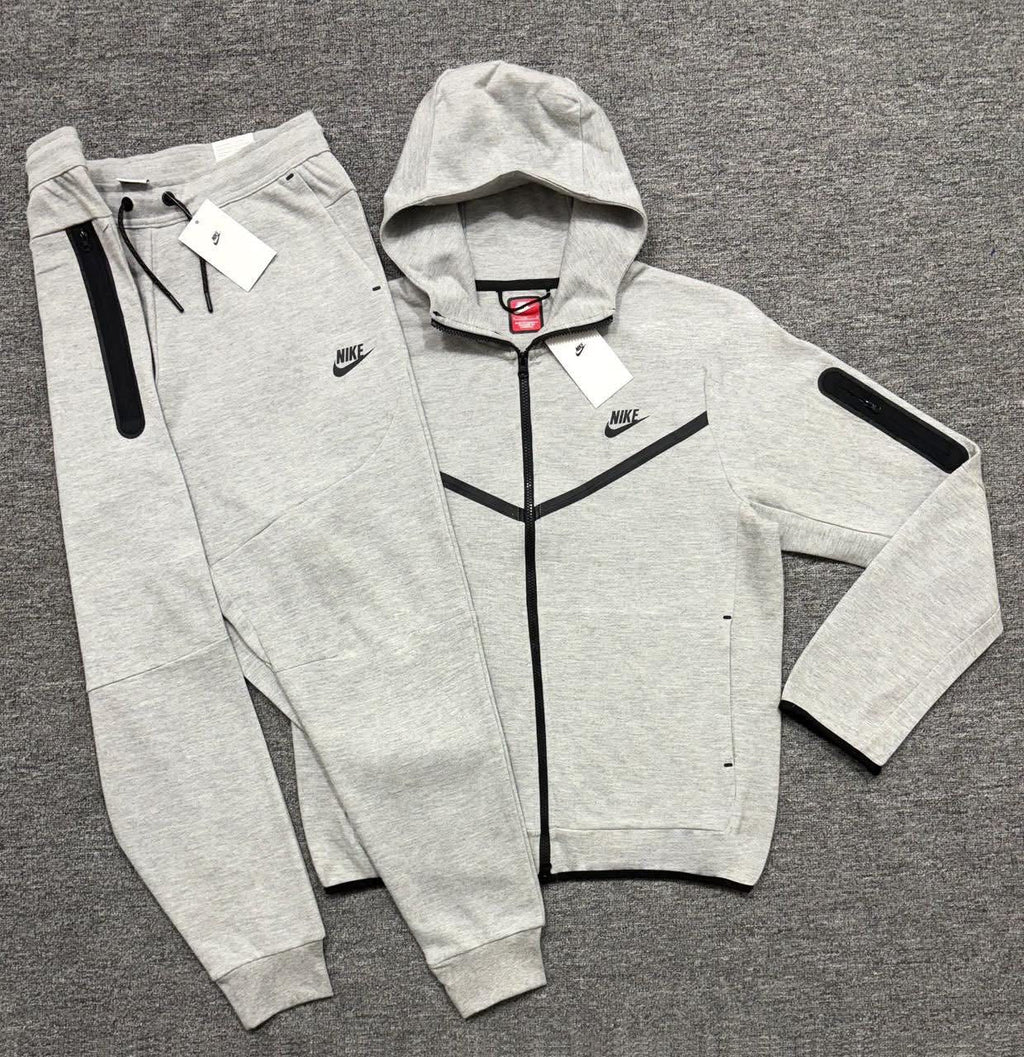 Kids Premium Tech Lightweight Tracksuit Set Zip Hoodie & Jogger Set Athletic Sweatsuit