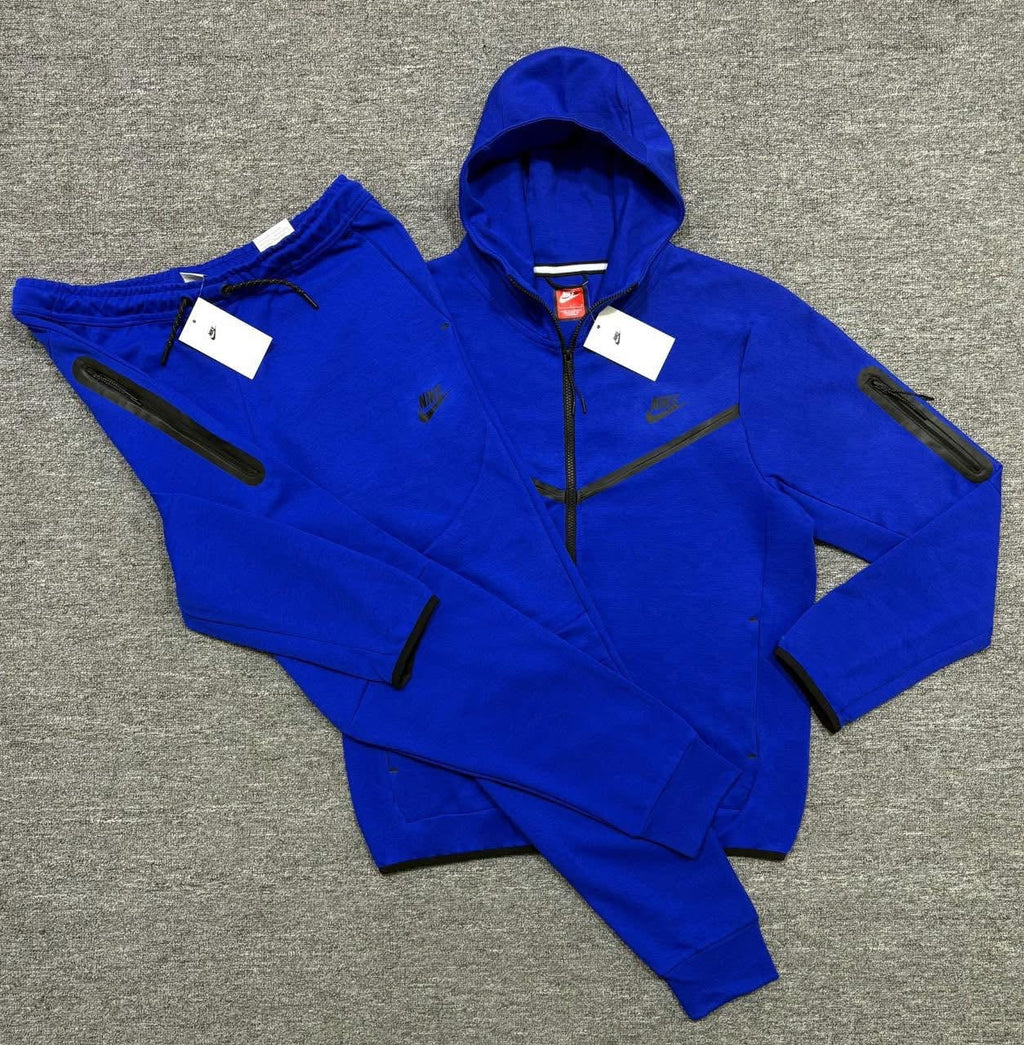 Kids Premium Tech Lightweight Tracksuit Set Zip Hoodie & Jogger Set Athletic Sweatsuit
