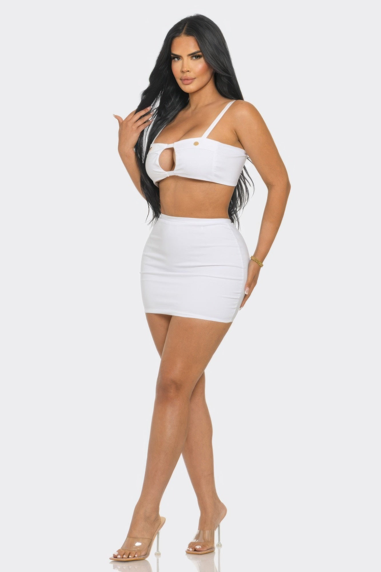 Peek a Boo Skirt Set
