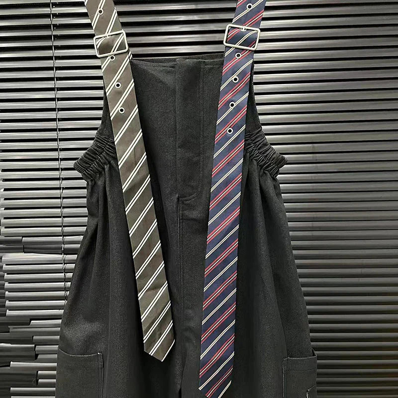 Executive Street Suspender Jumpsuit