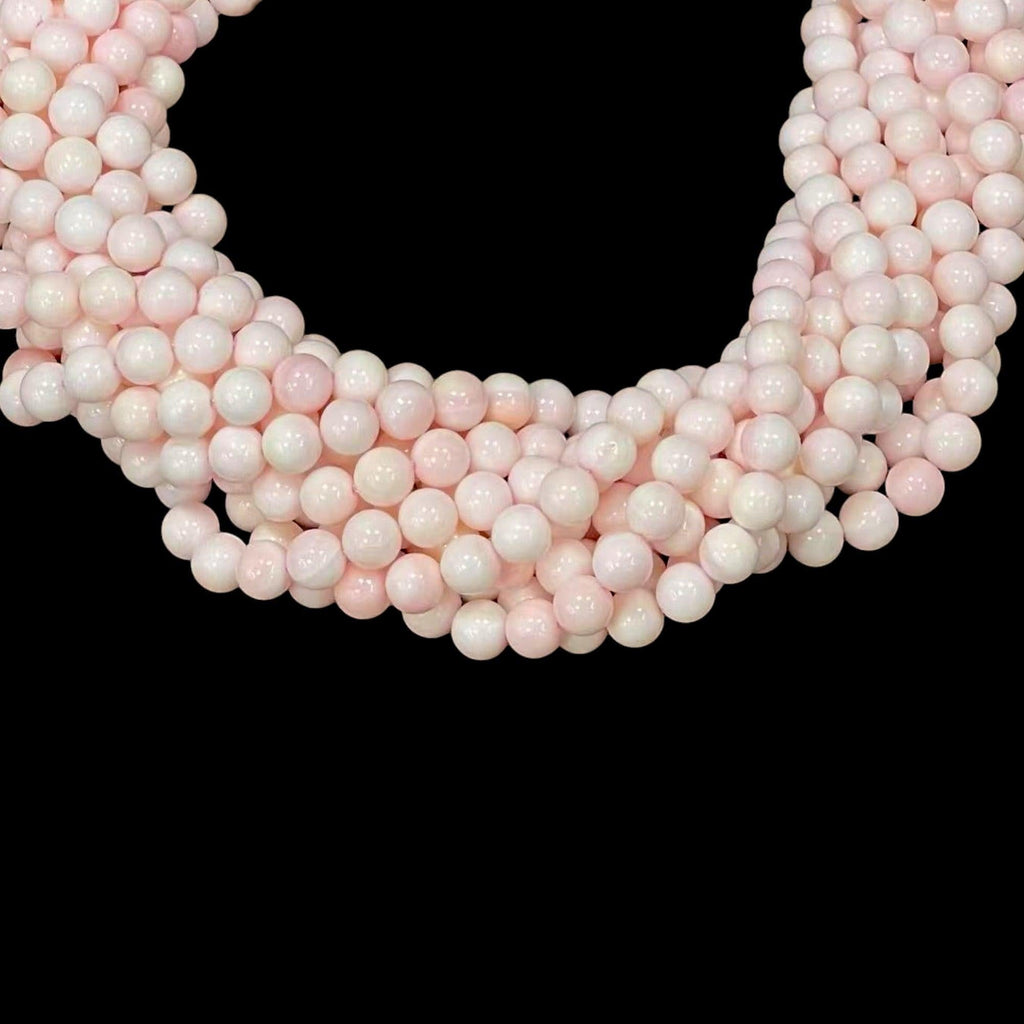 Queen Conch Shell A Grade Round 8mm