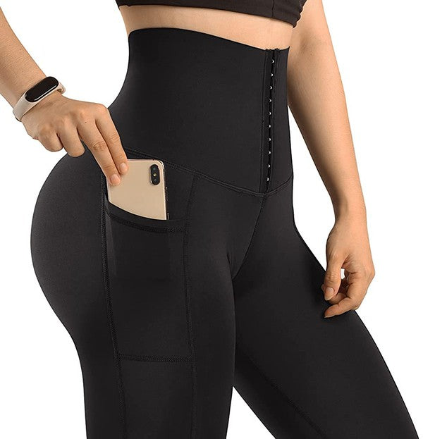 Soft Body Shaping Leggings with Pockets