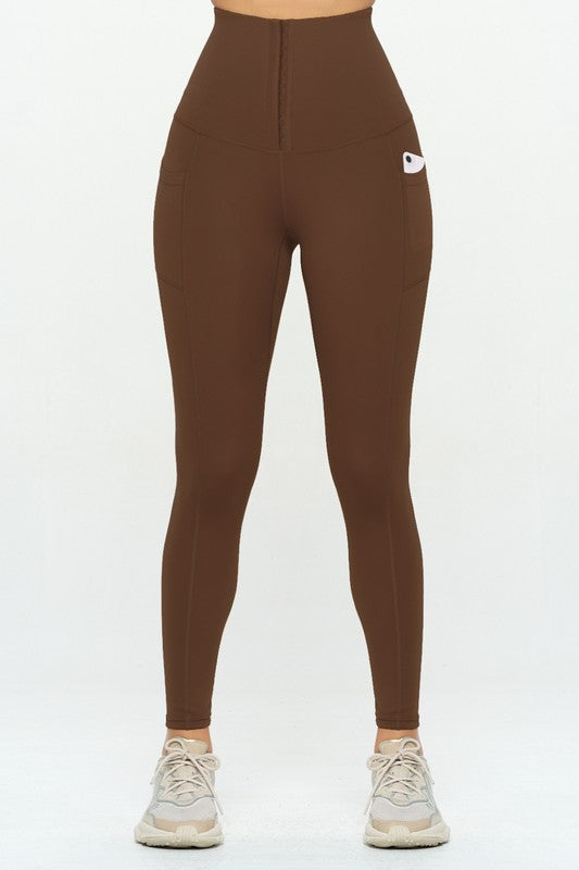 Soft Body Shaping Leggings with Pockets