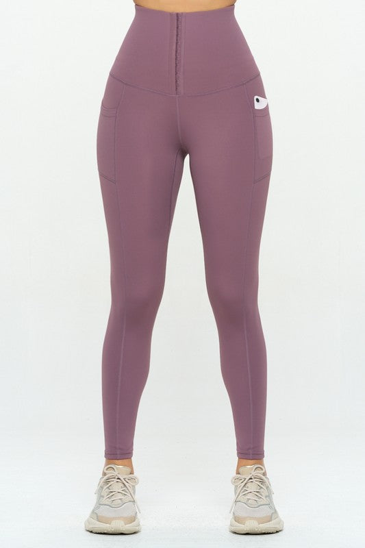 Soft Body Shaping Leggings with Pockets