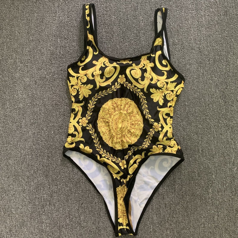 Luxury Print Swimsuit – One Piece or Bikini Set
