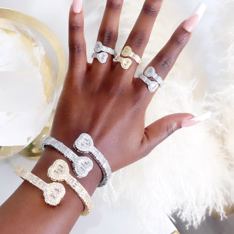 Heart Bracelet Bangle