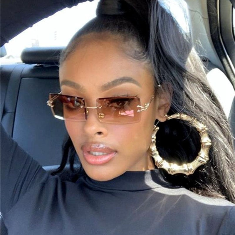 Frameless Sunglasses