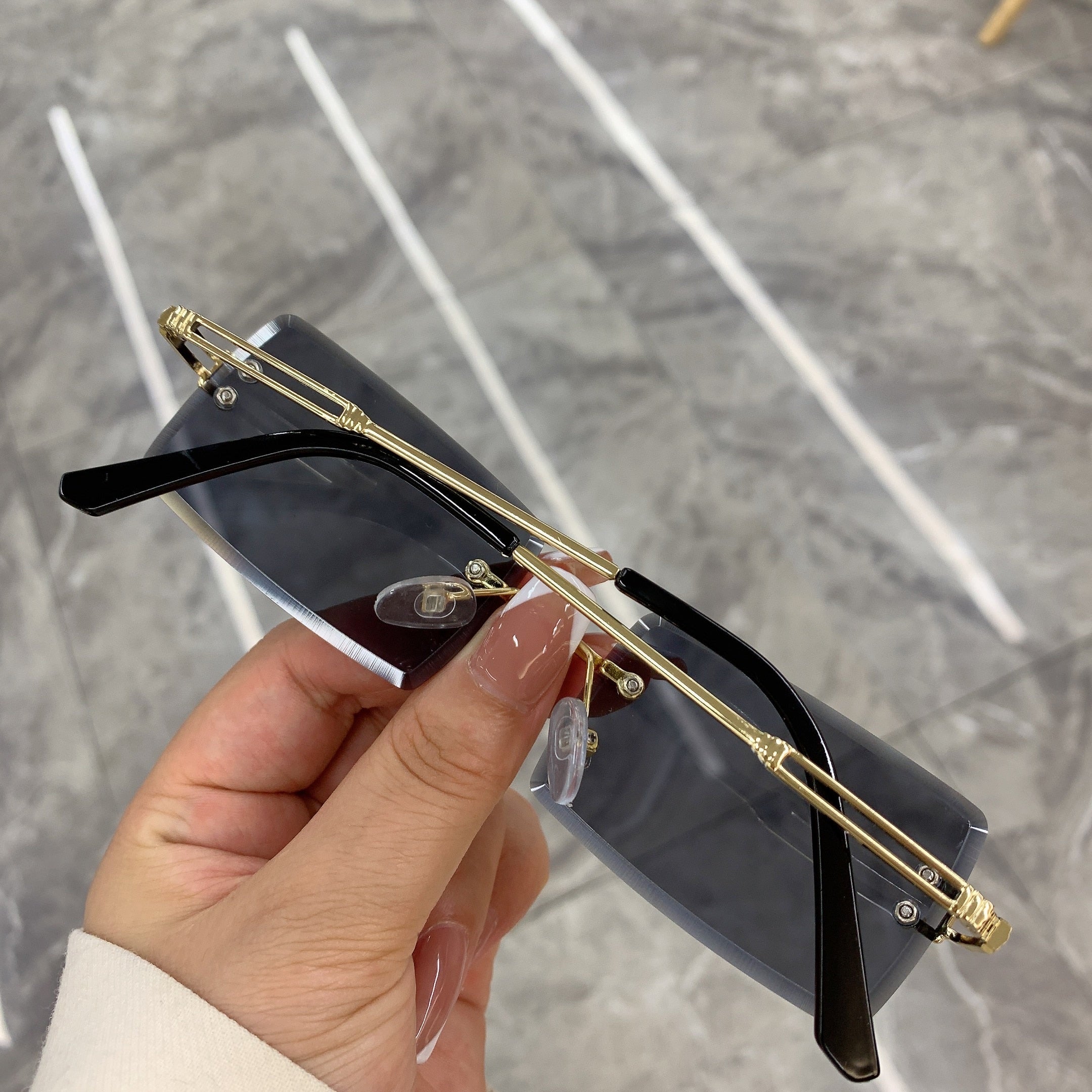 Frameless Sunglasses